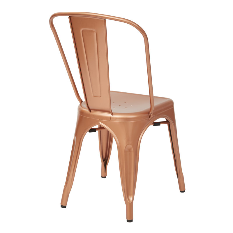Chaise d'appoint Jonina, Cuivre