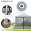 Auvent extérieur 10 pi x 10 pi Outsunny-114930364