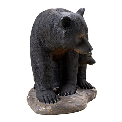 Bear with Cub Garden Statue