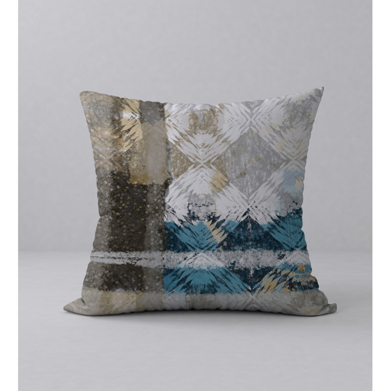 Housse de coussin et insert de coussin carré de soleil éclairé, 18 po x 18 po