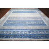 Transitional One-of-a-Kind Rectangle 12'3" X 15'2" Hand Knotted Area Rug