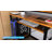 Modern Home Office Computer Writing Study Desk with Storage Shelves and Keyboard Tray-311122089