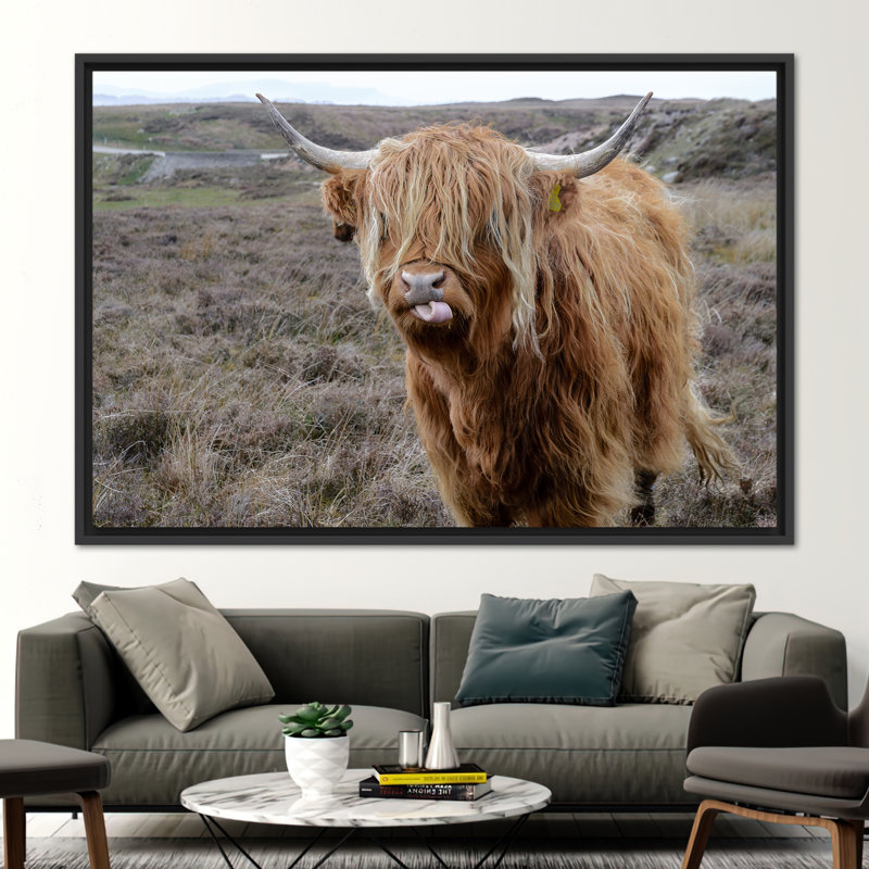 Print on Canvas, Framed Print without Mat, 20 cm H x 30 cm W, Black