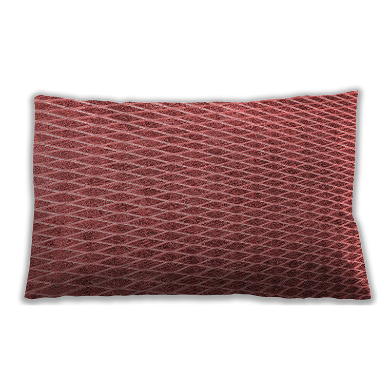 Throw Pillow, Synthetic, Red