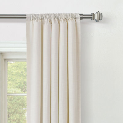 Sterling Strie Curtain Panel In Fog