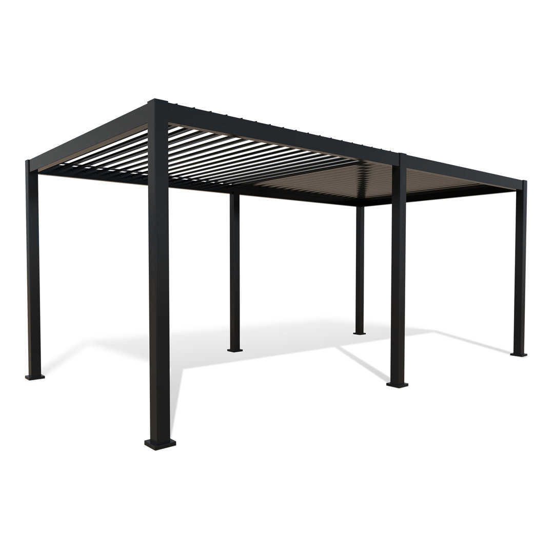 720 cm x 360 cm Terrasse Amyanne aus Metal