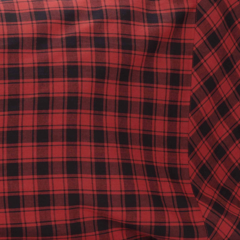 Cumberland 100% Cotton Plaid - Set of 2, Standard/Twin