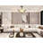 Glass Semi Flush Mount