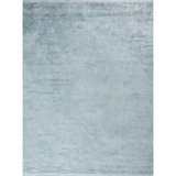 Wool Area Rug in Light Blue