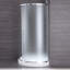 Ensemble de douche ronde réversible avec cadre Breeze l 40,08 po x P 40,08 po x H 76,97 po Breeze