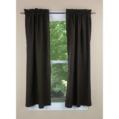Paire de rideaux occultant en coton Abruscato