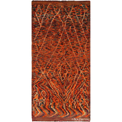 Tapis marocain Tribal Primitive