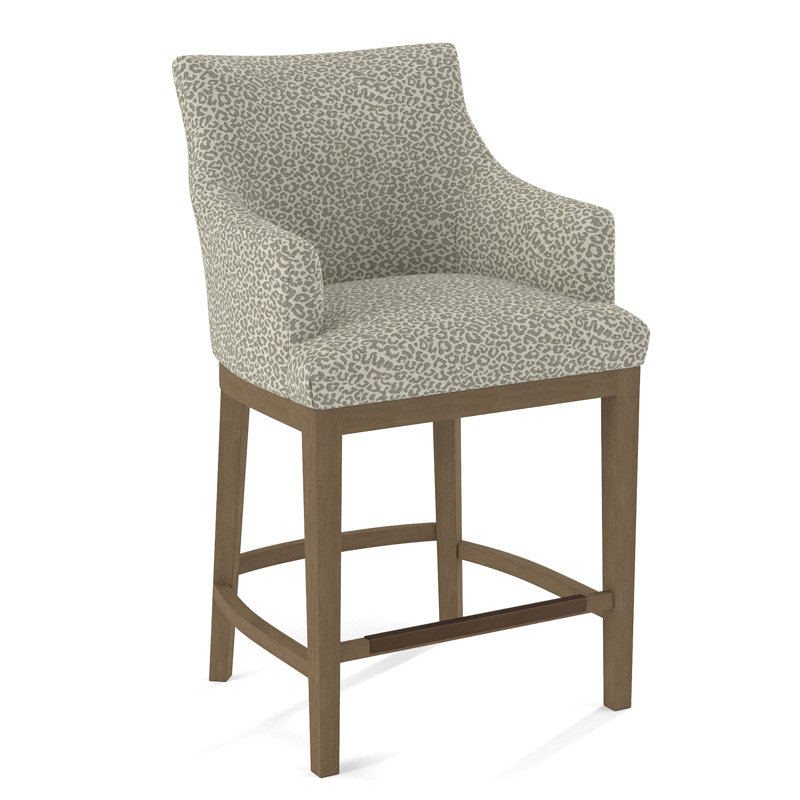 Upholstered Counter Stool, Weathered Gray, 70157-72