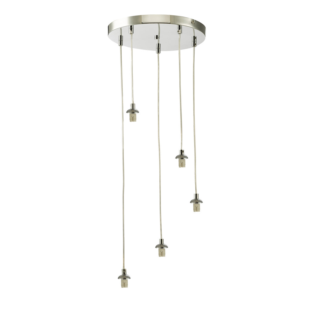 5 - Light Polished Chrome Pendant
