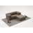 Elegant Corner Sofa, Grey Chenille Fabric, 74.8 x 29.5 x 37.4 inches | 100% Soft Foam Seating, Environmentally Friendly | Versatile Bed Size: 74.8 x 61.0 inches | Perfect for Modern Living Rooms & Cozy Spaces-1487057690