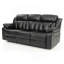 Canapé inclinable Glory Furniture Daria, noir-683491443