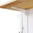 53Inch Large Kitchen Island With 2 Bar Stools, Power Outlet,Door Internal Storage Rack, Kitchen Storage Cart On 5 Wheels With Drop Leaf, 5 Open Side Racks, 3 Drawers, For Kitchen,Dining Room-1491649364