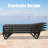 Pool Lounge Chairs Set Of 2, Aluminum Adjustable Outdoor Chaise Lounge With Wheels, All Weather Poolside Chairs For Deck Lawn Patio Backyard, Textilene - Dark Gray-404257114