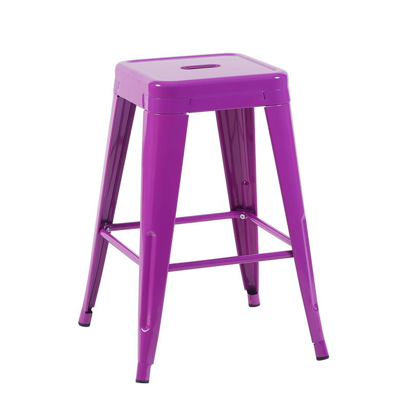 Tabouret de comptoir, Mauve, 2
