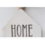 Décoration murale oiseau décoratif avec étiquette Home Sweet Home