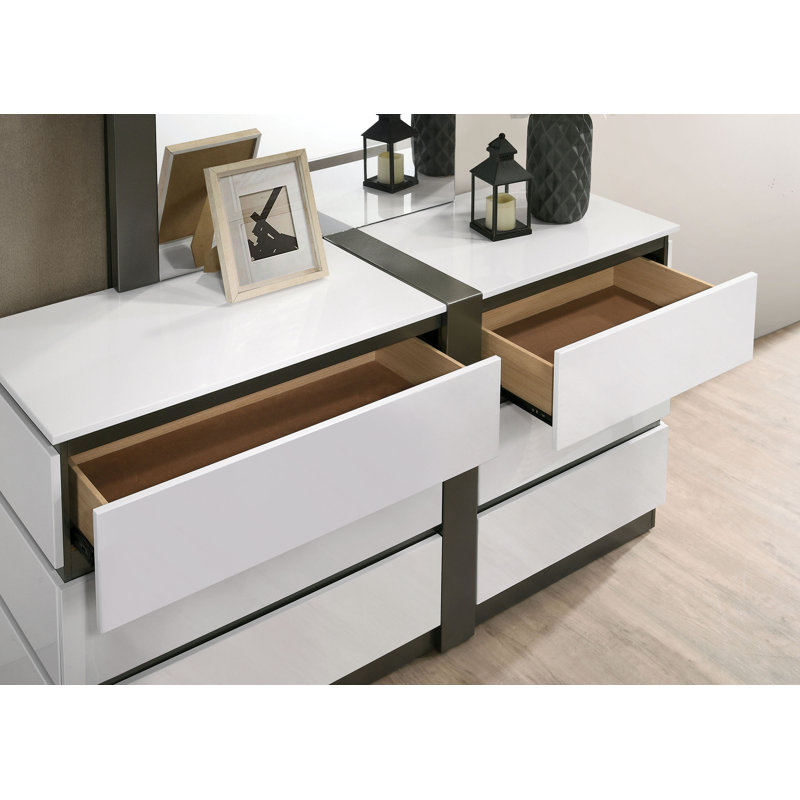 Carilla 58'' W 6 - Drawer Dresser