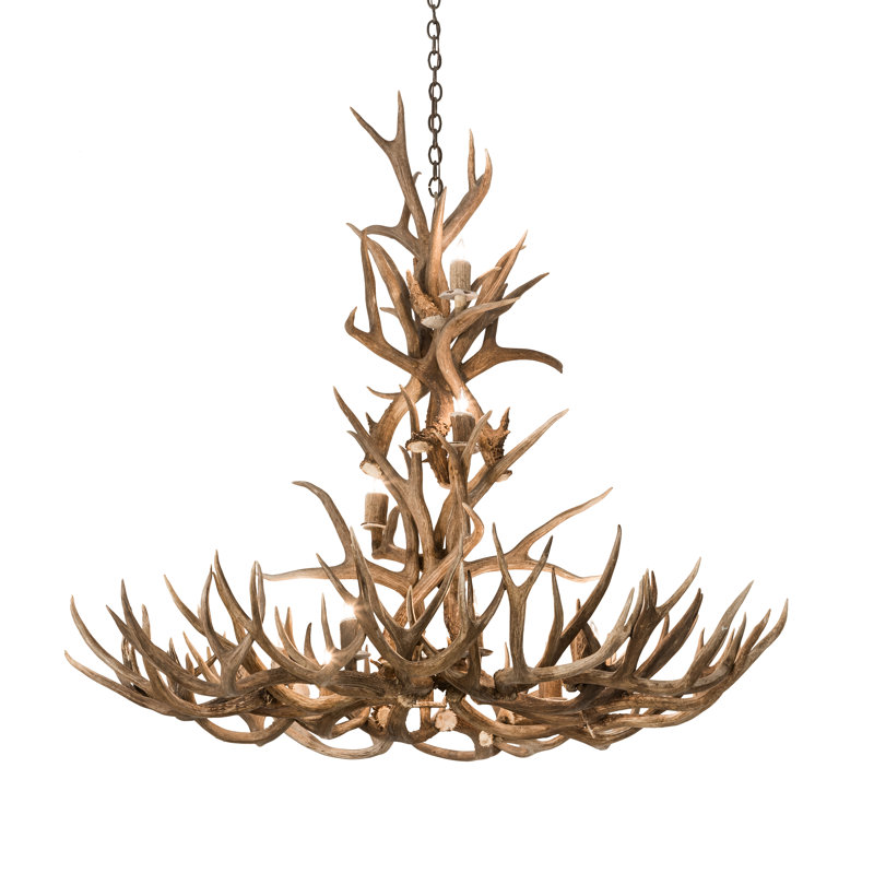 Rustic Lodge 12 - Light Chandelier