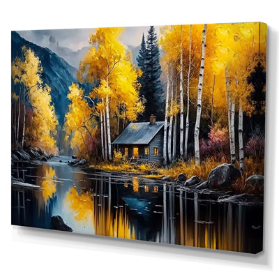 " Cabin By The Lake In Summer III "