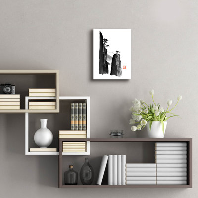 Winston Porter «Mountain» par Pechane, art mural en verre acrylique, ACR-39430