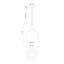 Luminaire suspendu sphère 1 lumière Castilla-66310708-66310706