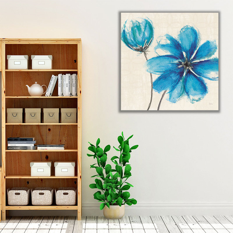 Azure IV - Canvas Print Wall Art, 20" H x 20" W