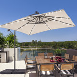 Parasol suspendu en porte-à-faux 8 pi 2 po x 8 pi 2 po