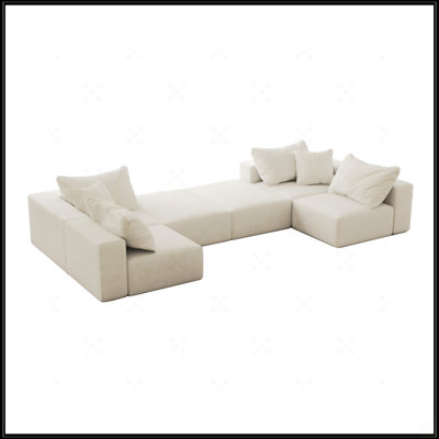 Oversized Sponge Cloud Sofa
