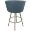Tabouret de bar pivotant en métal Karimah-1389656965-1389656960