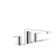 Parallel Two-Handle Deck-Mount Bath Faucet