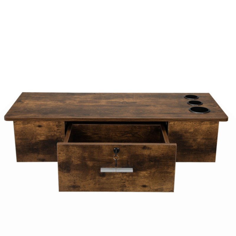Armoire verrouillable Eudoxia, Brun
