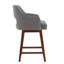 Tabouret de comptoir rembourré Lainey-104838745