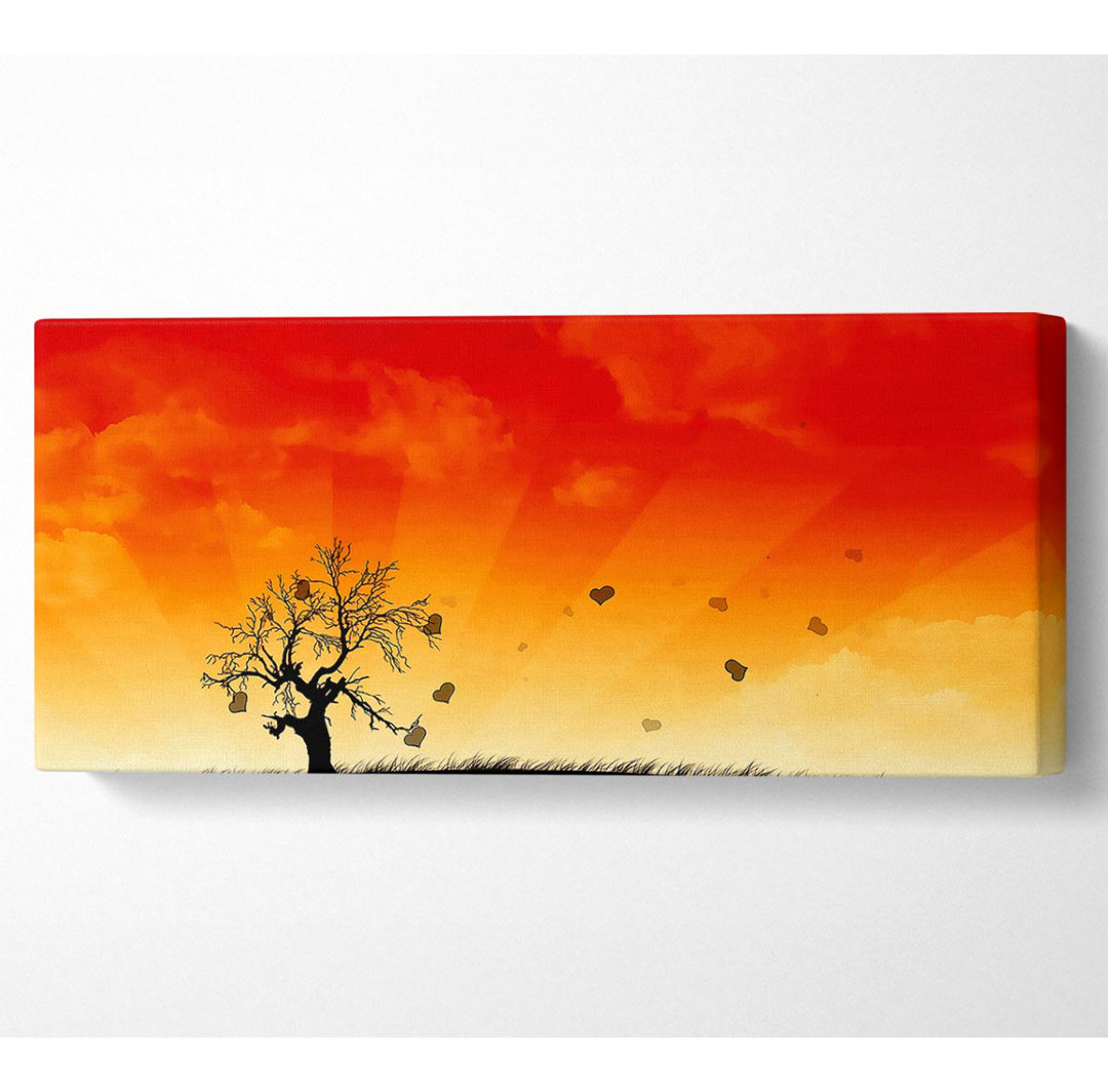 Sun Blaze Tree - Druck