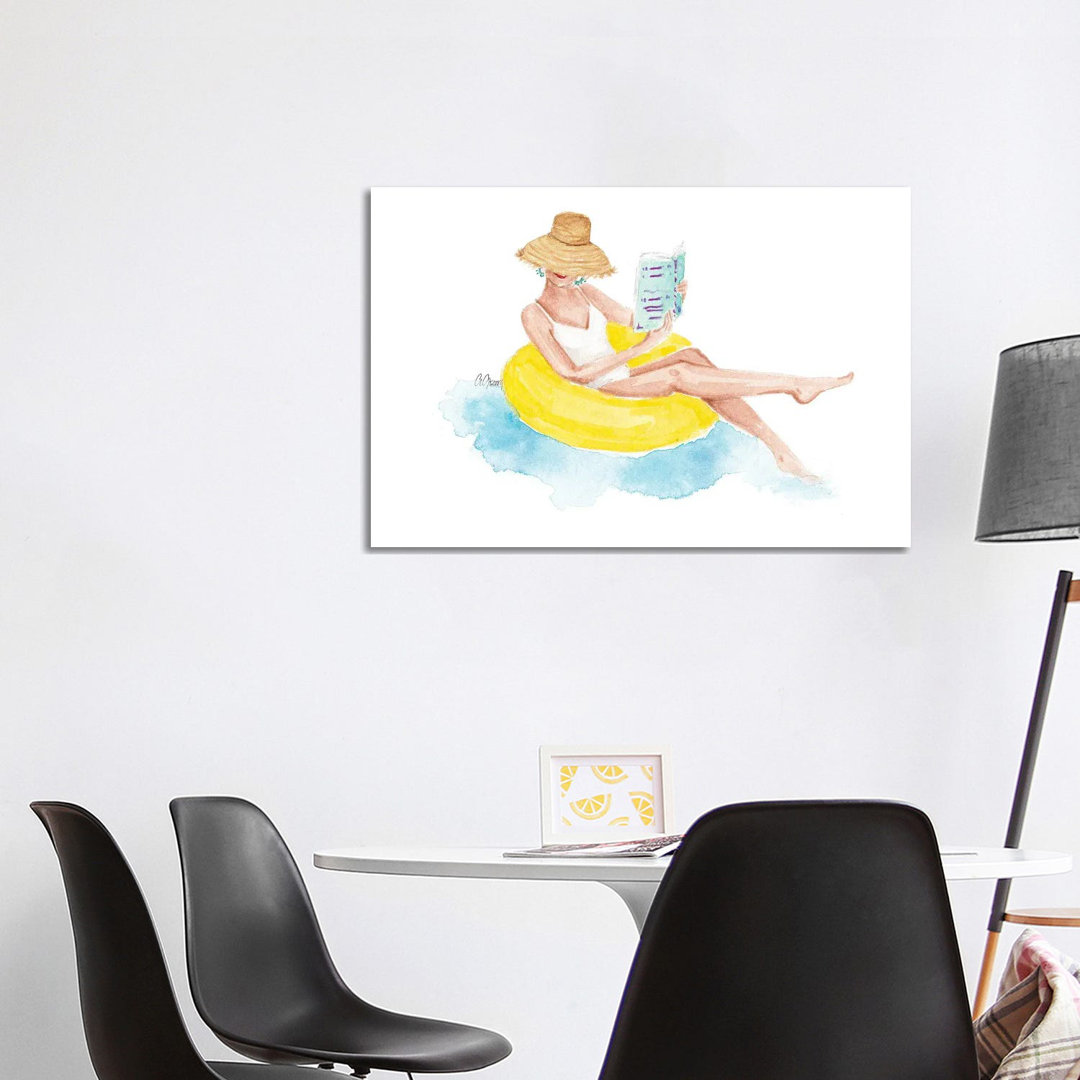 Pool Time von Style Of Brush - Gallery-Wrapped Canvas Giclée