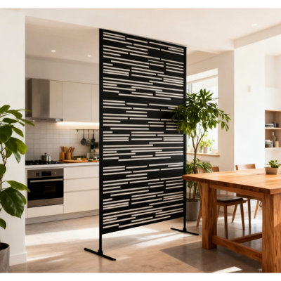 Paravent, écran d'intimité extérieur en métal, écran de clôture d'intimité décoratif pour balcon