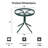 18In Round Outdoor Side Table,Green-125867707