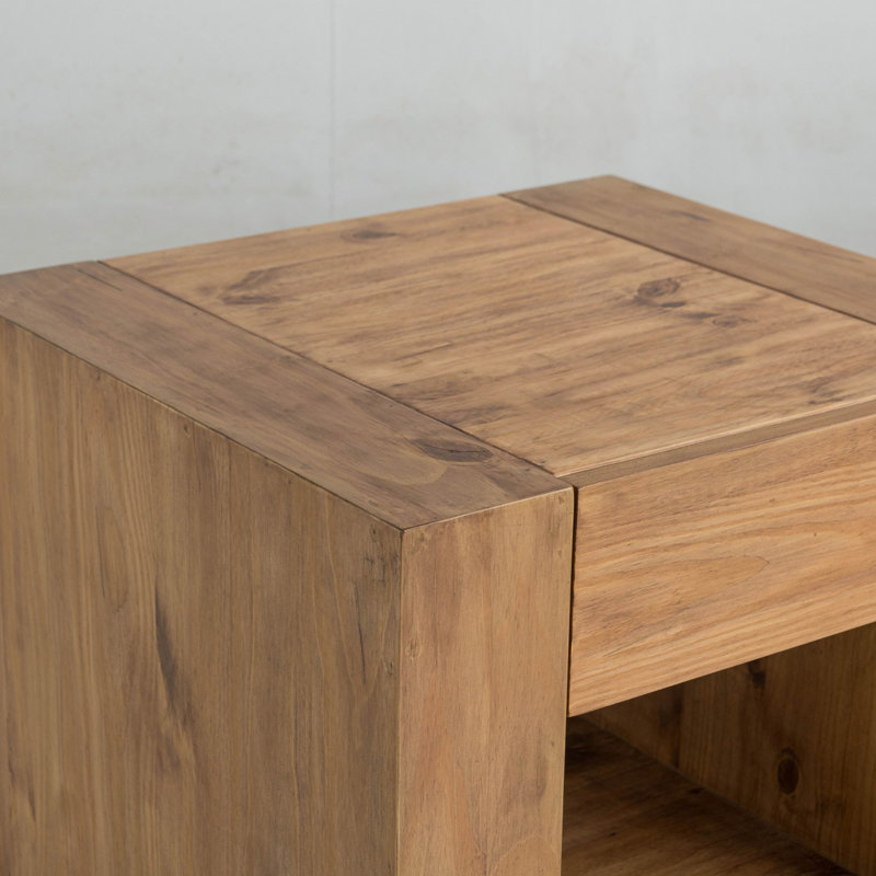 2 Drawers End Table