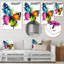 Papillon, arc-en-ciel, bonheur - Art mural papillon-1181088252-1181088230