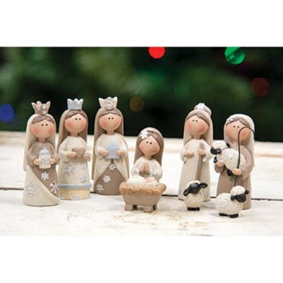 Ensemble de crèche 9 pièces
