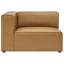 Causeuse modulaire en cuir 2 pièces Mingle-1711764899