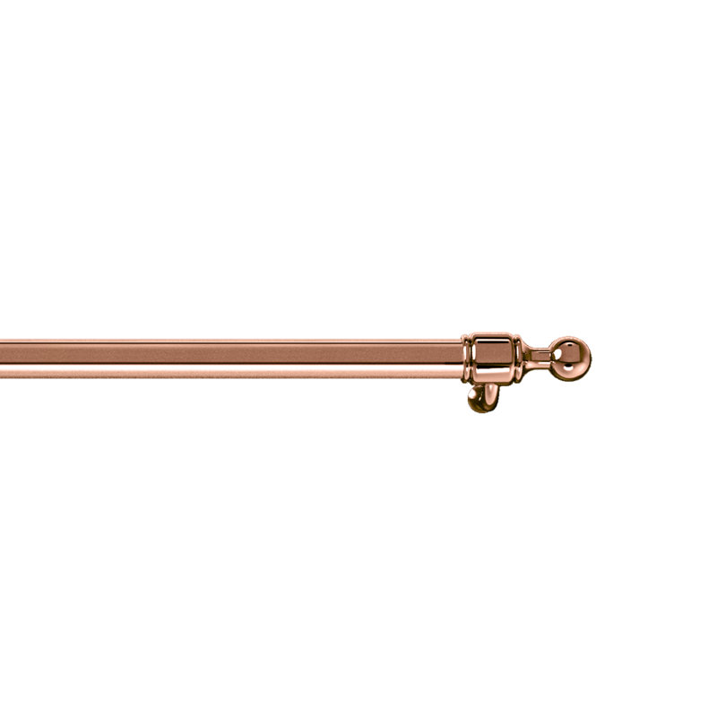 ILVE HRN48P Nostalgie 48 Inch Upper Handrail, Copper