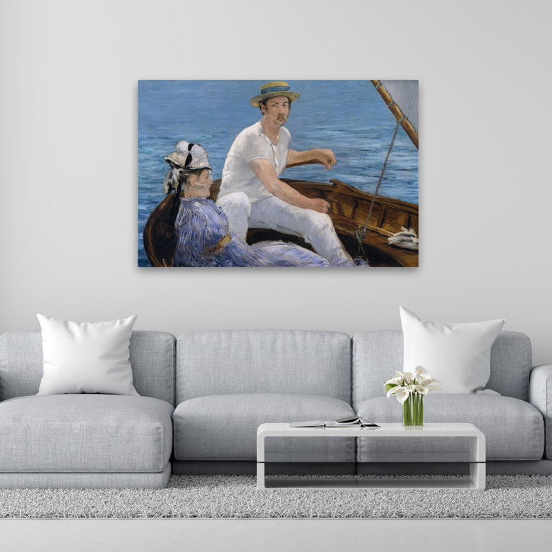 Bateau - Art figuratif de bateaux, musée côtier, H 40 po x l 60 po
