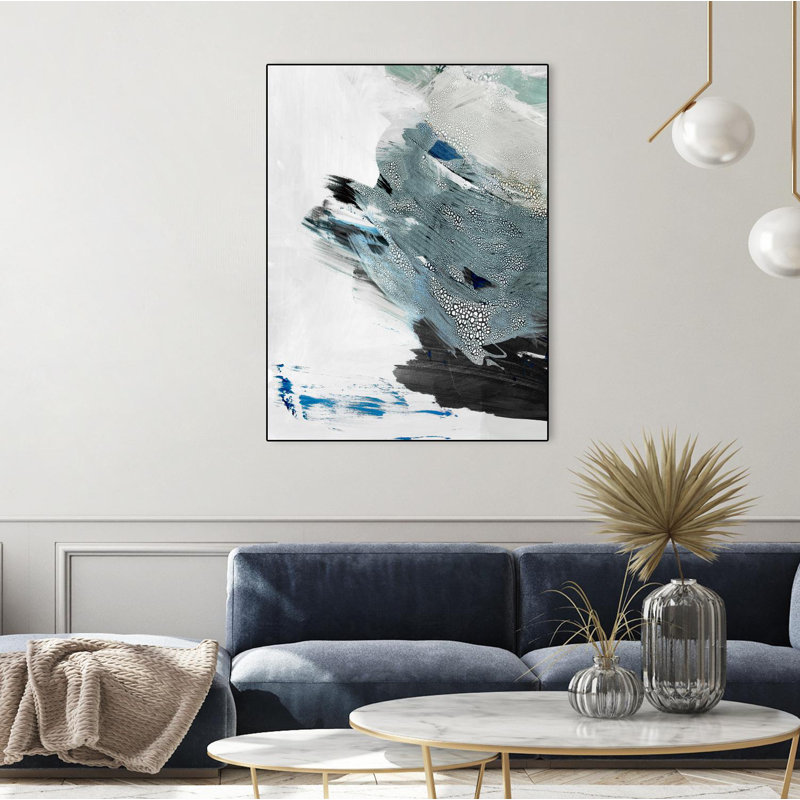 «Dazzle I», toile encadrée par Giant Art, H 40 po x l 30 po