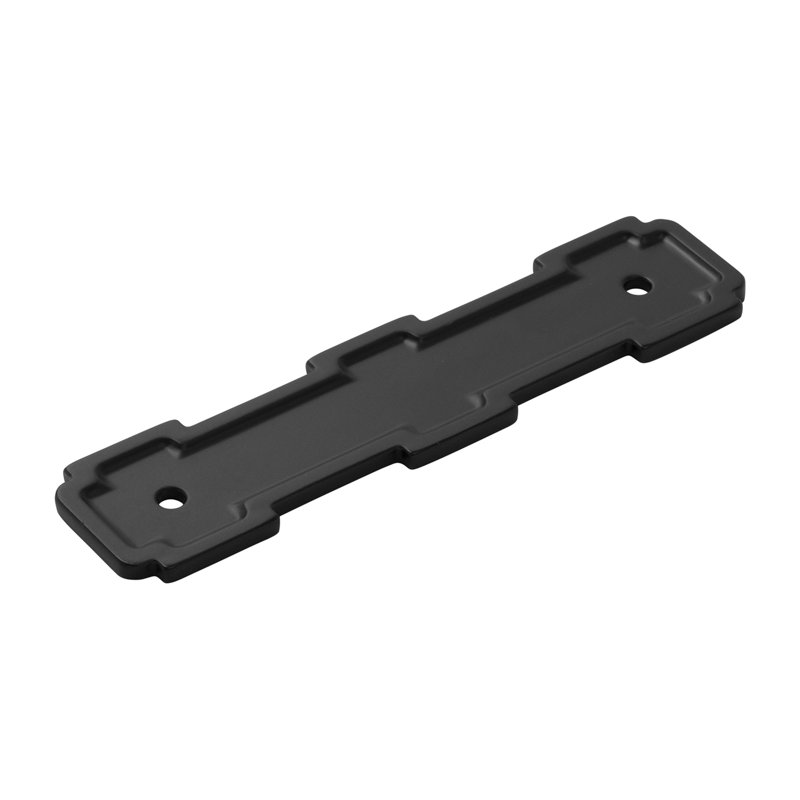 Coventry Collection Pull Backplate, Matte Black