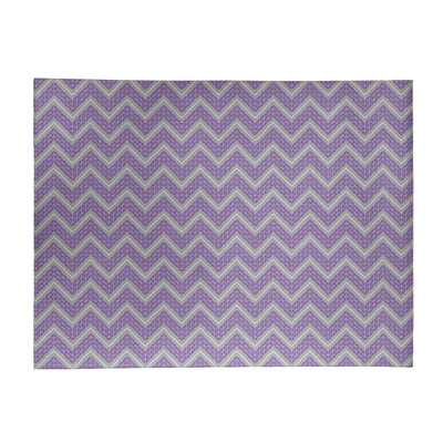Chenille Chevron Indoor Rug
