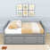Kassidy Full Size 3 Drawers Daybed with Trundle